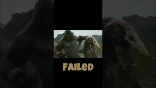 Operation Kill, Godzilla and￼ Kong fails. #godzilla #kingmonster #kingofthemonsters #monsterverse ￼