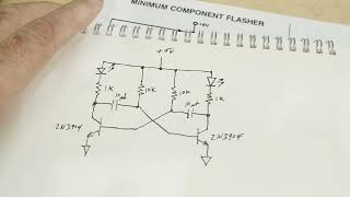 #1697 Two NPN Transistor LED Flasher