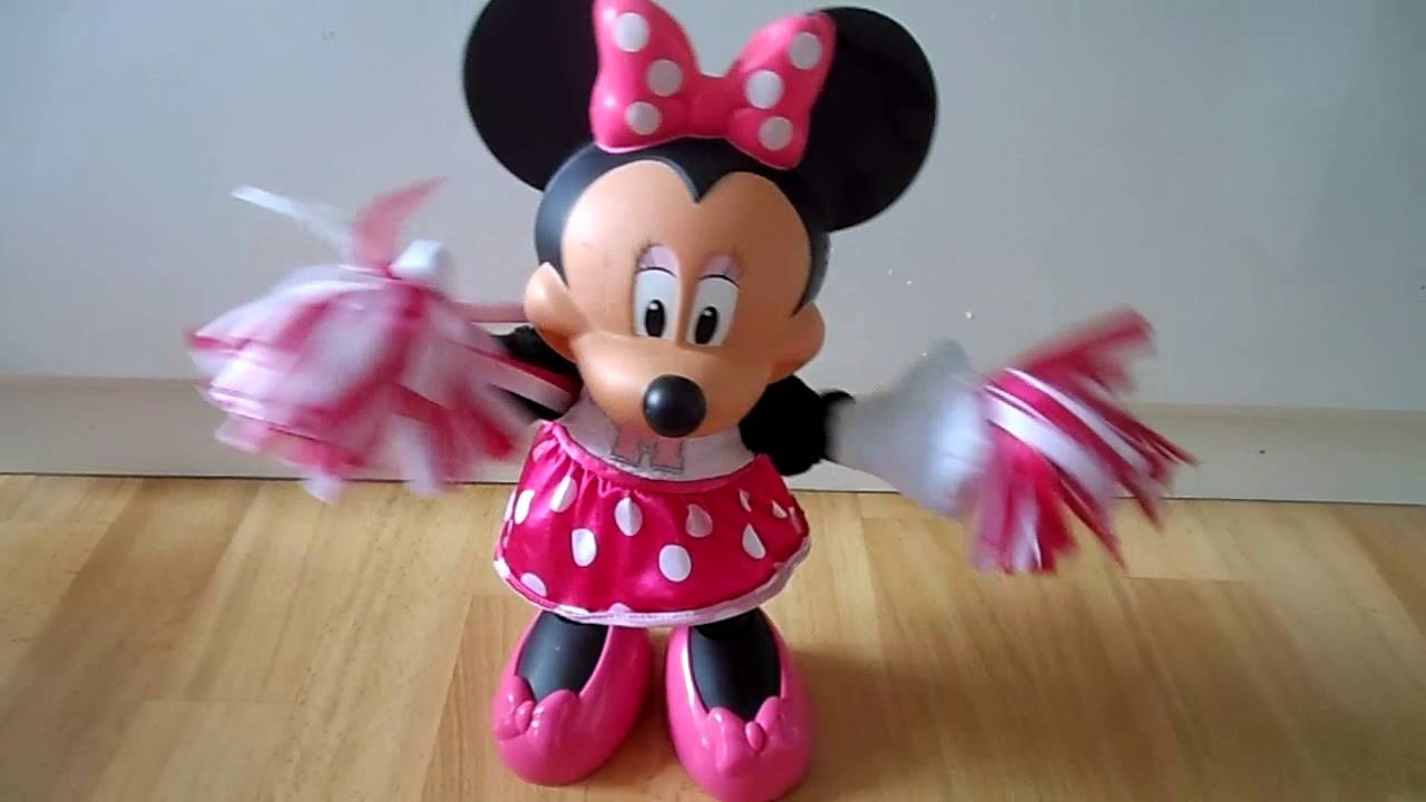 Fisher Price Toy Disney Minnie Mouse 3 Cheers Singing Doll