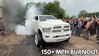 Destroying Brand New Tires With My 1000+ HP Cummins!