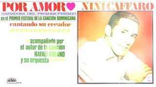 Video thumbnail of "Por AMOR 😣  - Nini Caffaro [Lyric Video]"