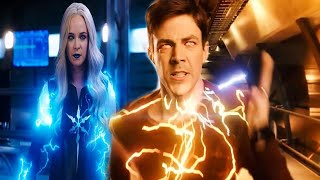 شاب خارق اسرع من الصوت⚡⚡🔥يكتسب قوه وسرعه جباره وينقلب علي فريقه  | the flash الموسم السابع ج1