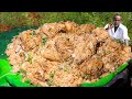 FULL CHICKEN LAYERED  BIRIYANI | Prepared by Village Grandpa | Delicious Chicken Dum Biryani