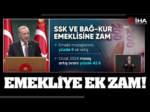 Cumhurbaşkanı Erdoğan, Emekliye Ek Zam Müjdesi Verdi ve Temmuz Ayını İşaret Etti