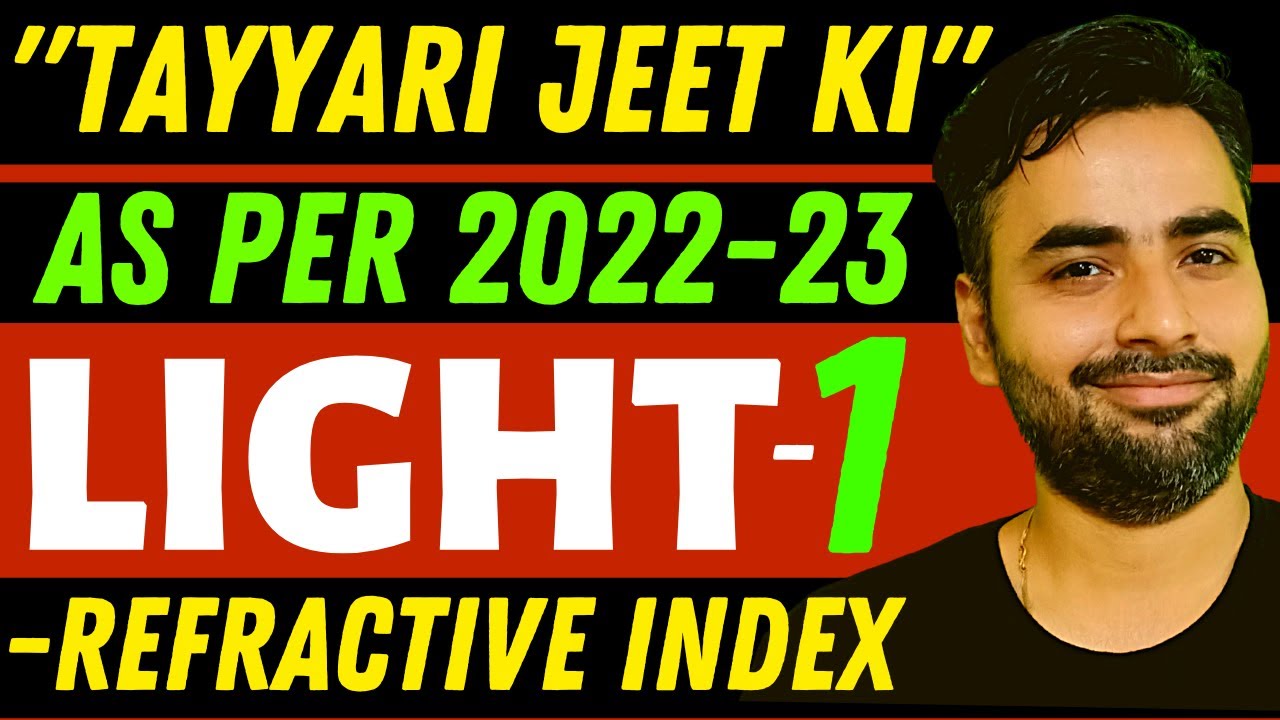 Definition Refractive Index Class 10