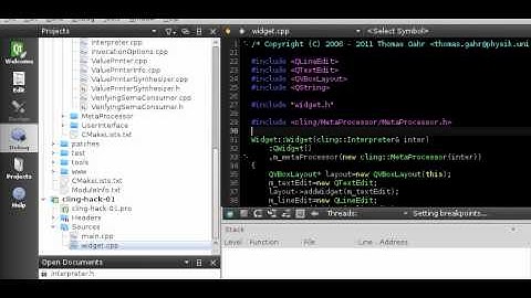 Qt + Cling, the LLVM based C++ interpreter