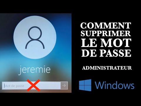 Vidéo: Comment supprimer le verrouillage administrateur sur mon ordinateur ?