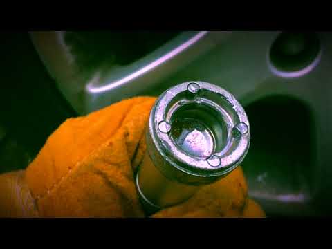 Video: Hoe verwijder ik een wielmoerslot?