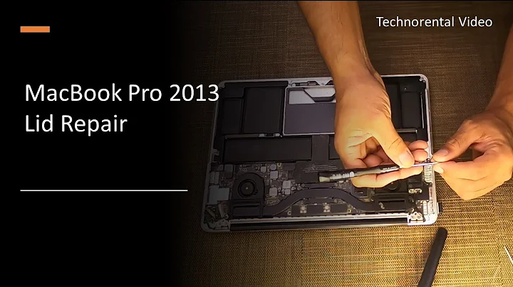 MacBook Pro Lid Repair / Loose Screen Hinge