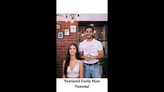 Textured Curly Hair Tutorial which I did for #katrinakaif in the film #bharat #curlyhairhairstyles