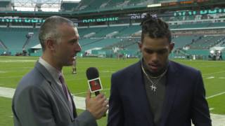 Pryor Postgame Interview: Browns at Dolphins