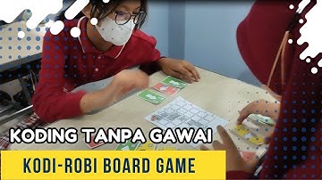Kodi-Robi Board Game - Koding tanpa Gawai, pakai Kertas saja