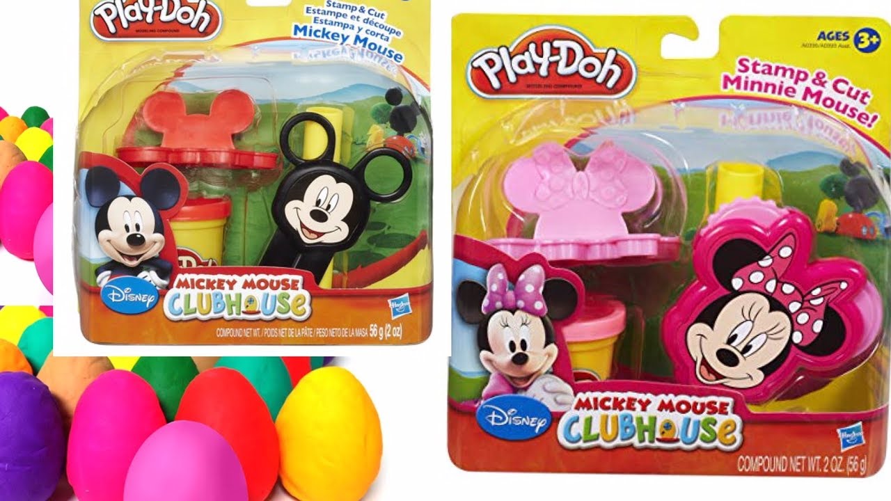 NEW Surprise Unboxing Disney Play Doh