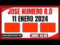 NÚMEROS DE HOY 11 DE ENERO DE 2024