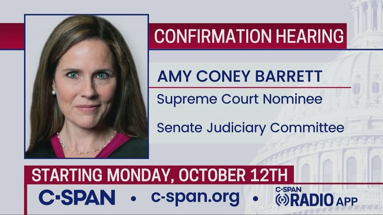 Many Firsts At Confirmation Hearings For Judge Amy Coney Barrett