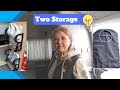Storage Ideas for RV Shoes and Laundry / Plus a Portable Heater and Monthly Battery Maintenance.