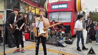 Download Lagu The rose Heartache ( one ok rock cover)  180911 Busking in Sinchon MP3