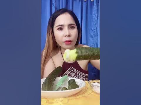 ASMR cucumbers #eating - YouTube
