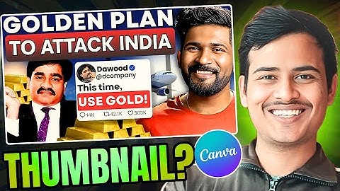 How to Make Thumbnail like Abhi and Niyu | Canva Tutorial | Logical Tech