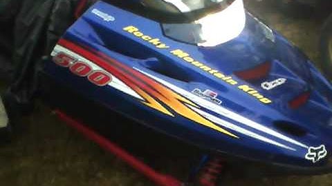 sno stuff can on a 500 rmk