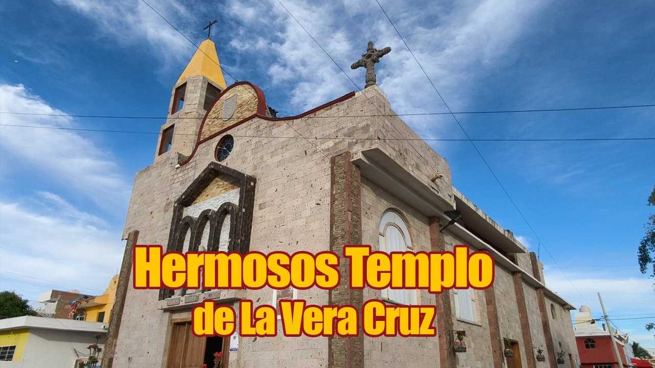 Hermoso TEMPLO DE LA VERA CRUZ en Infonavit Playas Mazatlán #oración  #fe