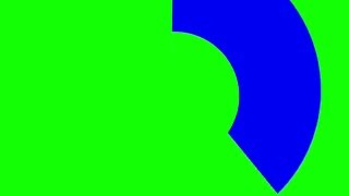 Popular Circle Transition 2 Greenblue Screen Footage