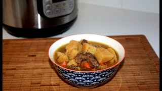 Irish Beef Stew Instant Pot Pressure Cooker Recipe