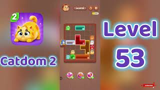 Catdom 2 Level 53 walkthrough 🐱 | SolutionGuruji