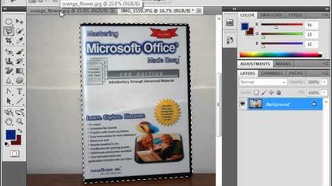 Photoshop CS5 Tutorial The Lasso Tools Adobe Training Lesson 7.5