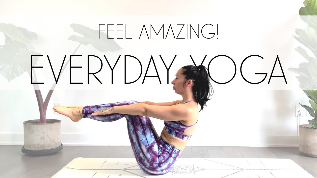 Everyday Yoga Stretch to FEEL AMAZING! - YouTube