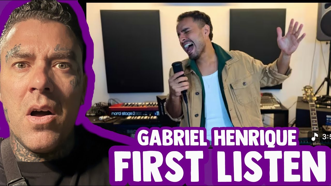 Rapper FIRST TIME REACTION to Gabriel Henrique “My All” (Acoustic Cover)