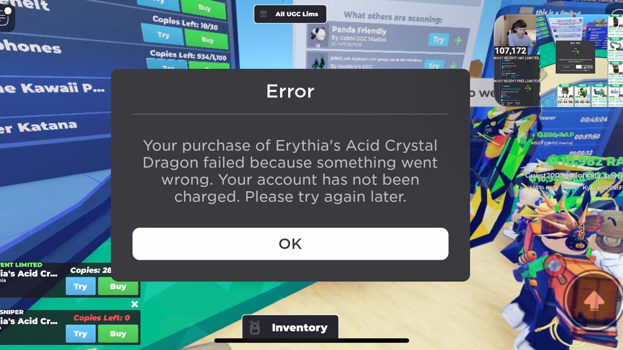 Not getting acid dragon… - YouTube
