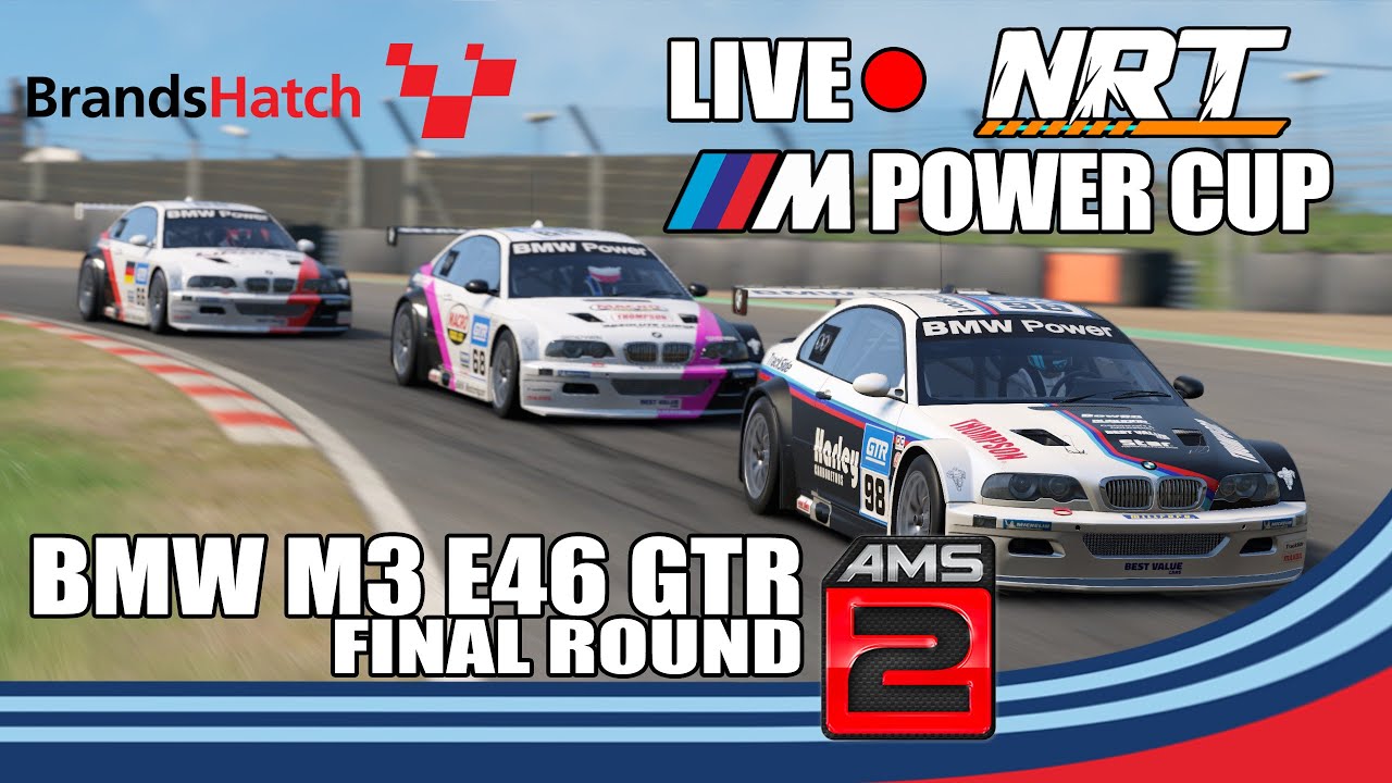 🔴LIVE League Racing | AMS2 | NRT M Power Cup | Brands Hatch - YouTube