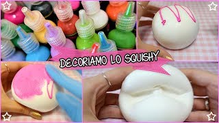 Decoriamo insieme uno SQUISHY bianco :3