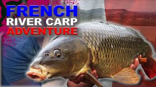 River Carp Fishing in France 🇫🇷 🥖 🎣