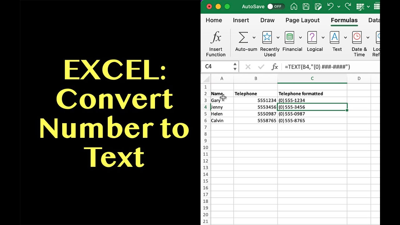 excel-how-to-convert-a-number-to-text-using-the-text-function-youtube