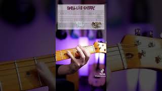 Video thumbnail of "как играть мелодию SMELL LIKE CHERRY - ЧеЗаУродыНаСцене #guitar #cover #гитара #акустика #табы"
