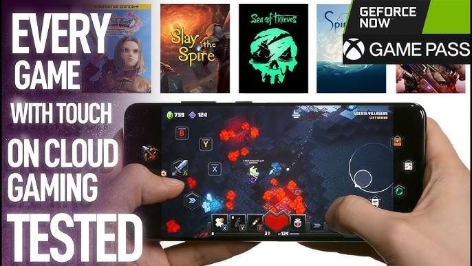 Use Xbox touch controls with cloud gaming or remote play