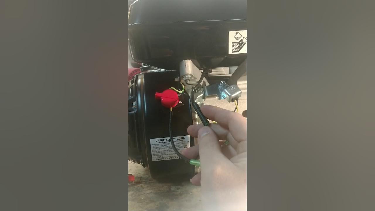 How to Bypass/delete oil sensor and hook up kill switch on Predator 212