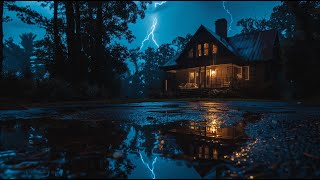 Rain Water and Thunderstorm Sounds for More Natural Sleep and Relaxation (2)