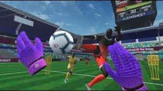 Trying Cleansheet for the first time! - Being a goalkeeper in VR!
