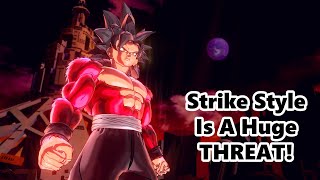 [DBXV2] Strike Style SSJ4 Goku Is A THREAT In Rank!