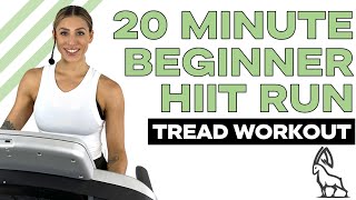20 MIN BEGINNER HIIT | Treadmill Follow Along! screenshot 5