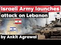 Israel attacks Lebanon with artillery fires - Has a new front in the conflict opened?