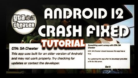 JCheater: San Andreas Edition #Android12 CRASH FIX #gtasanandreas #howto #jcheater #cheats #tutorial