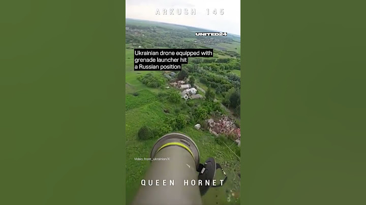 Ukrainian Drone Equipped With Grenade Launcher Hit Russian Position #warinukraine #drone