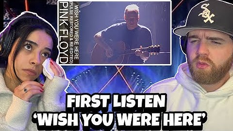 Our First Time Reaction to: Pink Floyd -Wish You Were Here (LIVE PULSE Restored & Re Edited) | WOW..