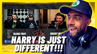 HARRY MACK FREESTYLES ON BLIND FURY TV REACTION!!! *GOOSEBUMPS