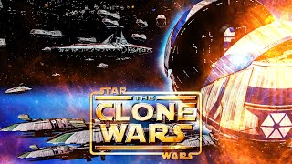 Star Wars the Clone Wars - Massive Epic Space Battle (Cinematic) | Star Wars: Empire At War