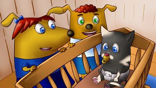 Семейка собачек - Мегасборник. Развивающий детский мультик. Играют как Маша Капуки Кануки и Новаторы